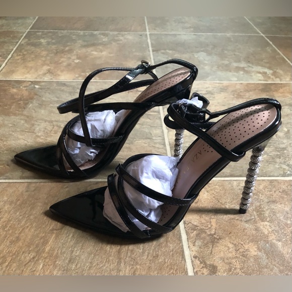 AZALEA WANG THIS IS WHY I'M HOT STILETTO SANDALS SIZE: 7.5 - Picture 1 of 12